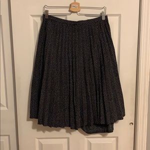 Jcrew polka dot skirt